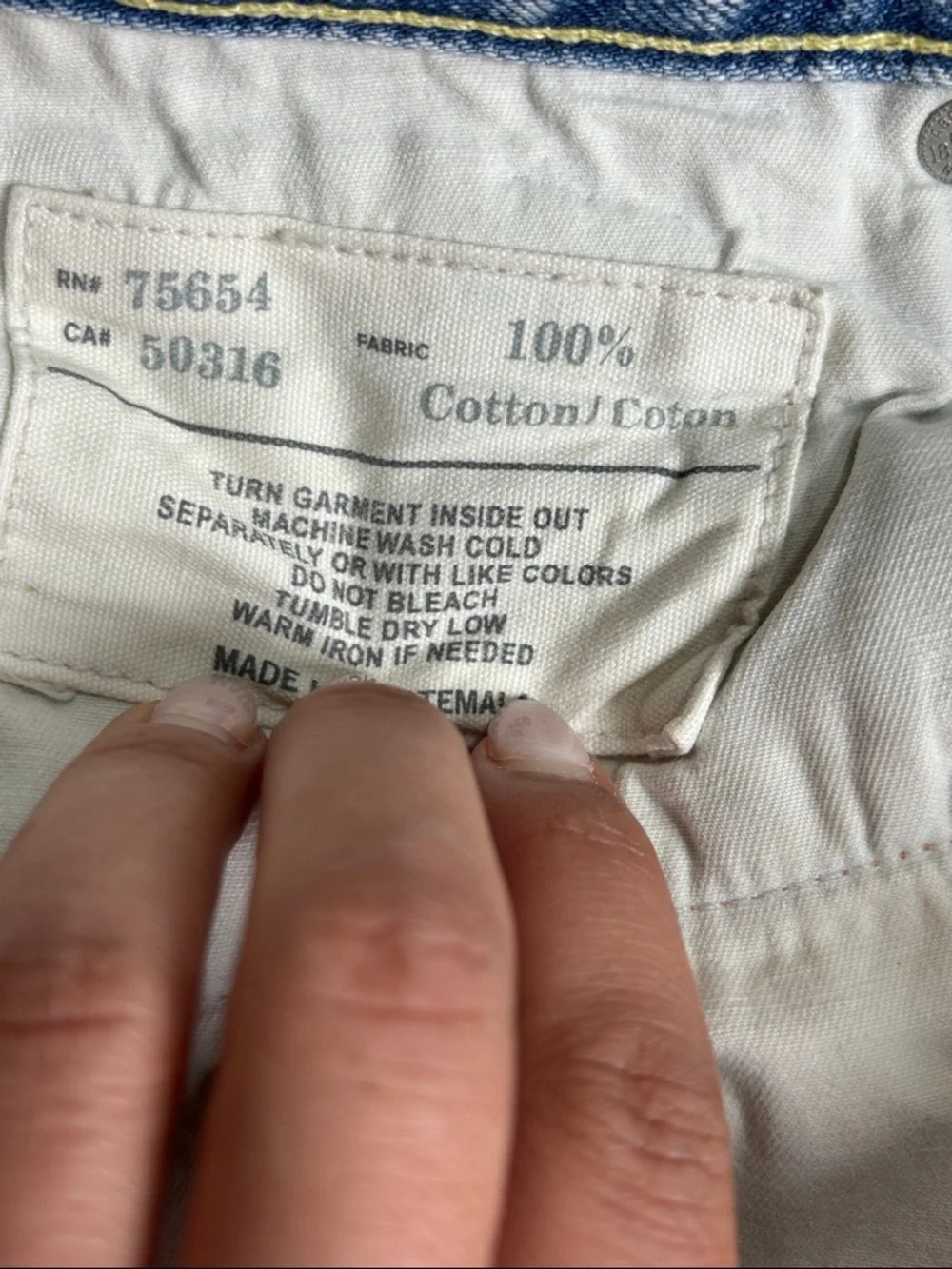 Abercrombie & Fitch Vintage Horton Straight